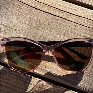 Valerie Spencer pink sunglasses